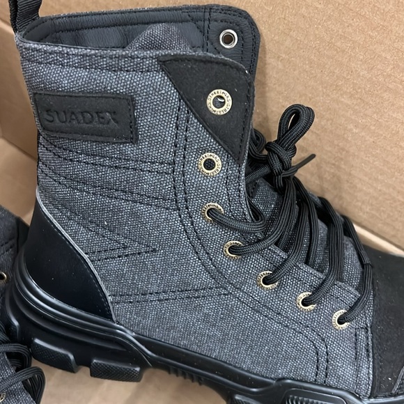 Men's Anti-Smash and Puncture-Resistant High-top Steel Toe Shoes - Picture 3 of 3